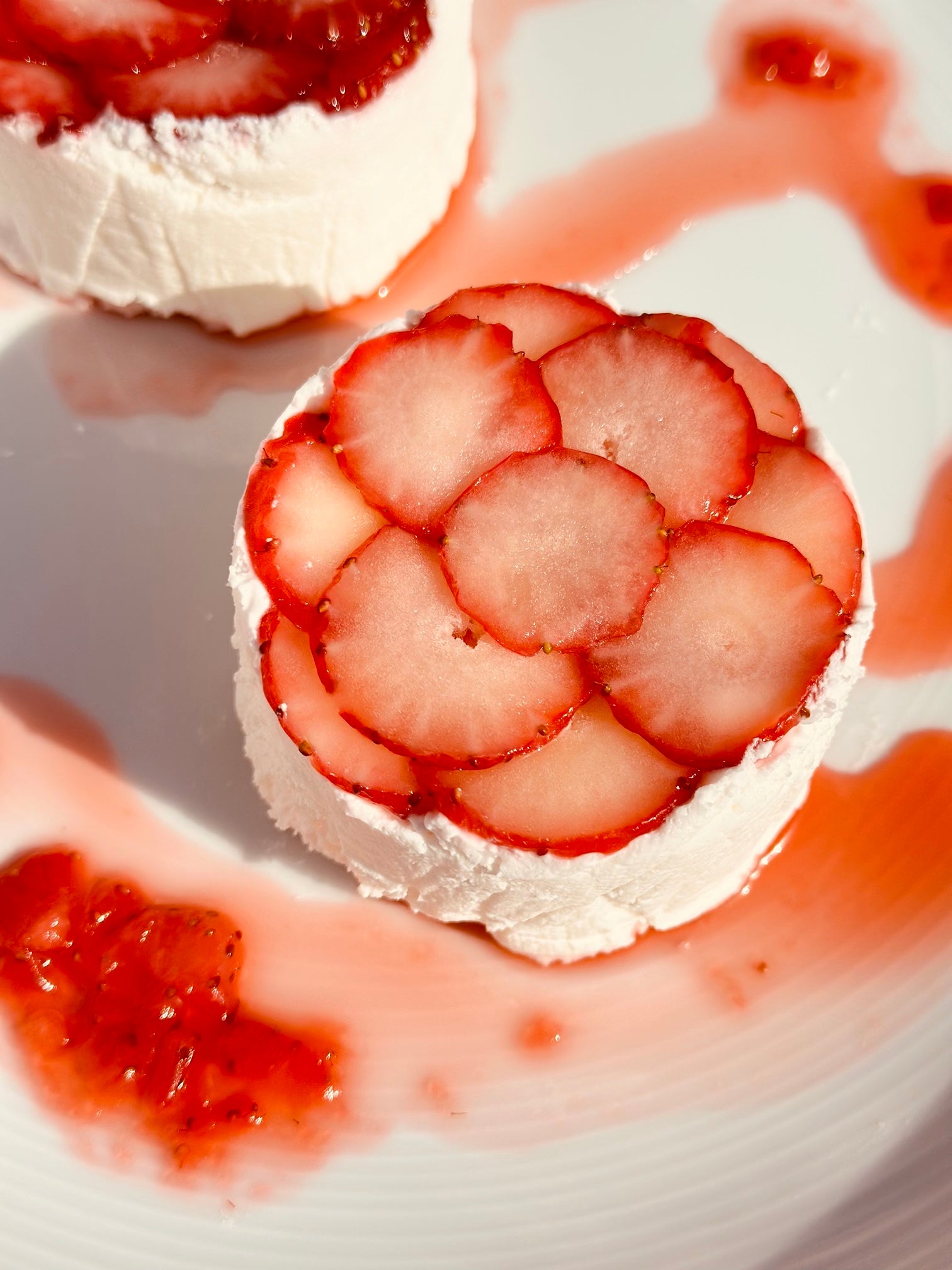 朝摘みイチゴ のクリームチーズ (トリプルフロマージュ)