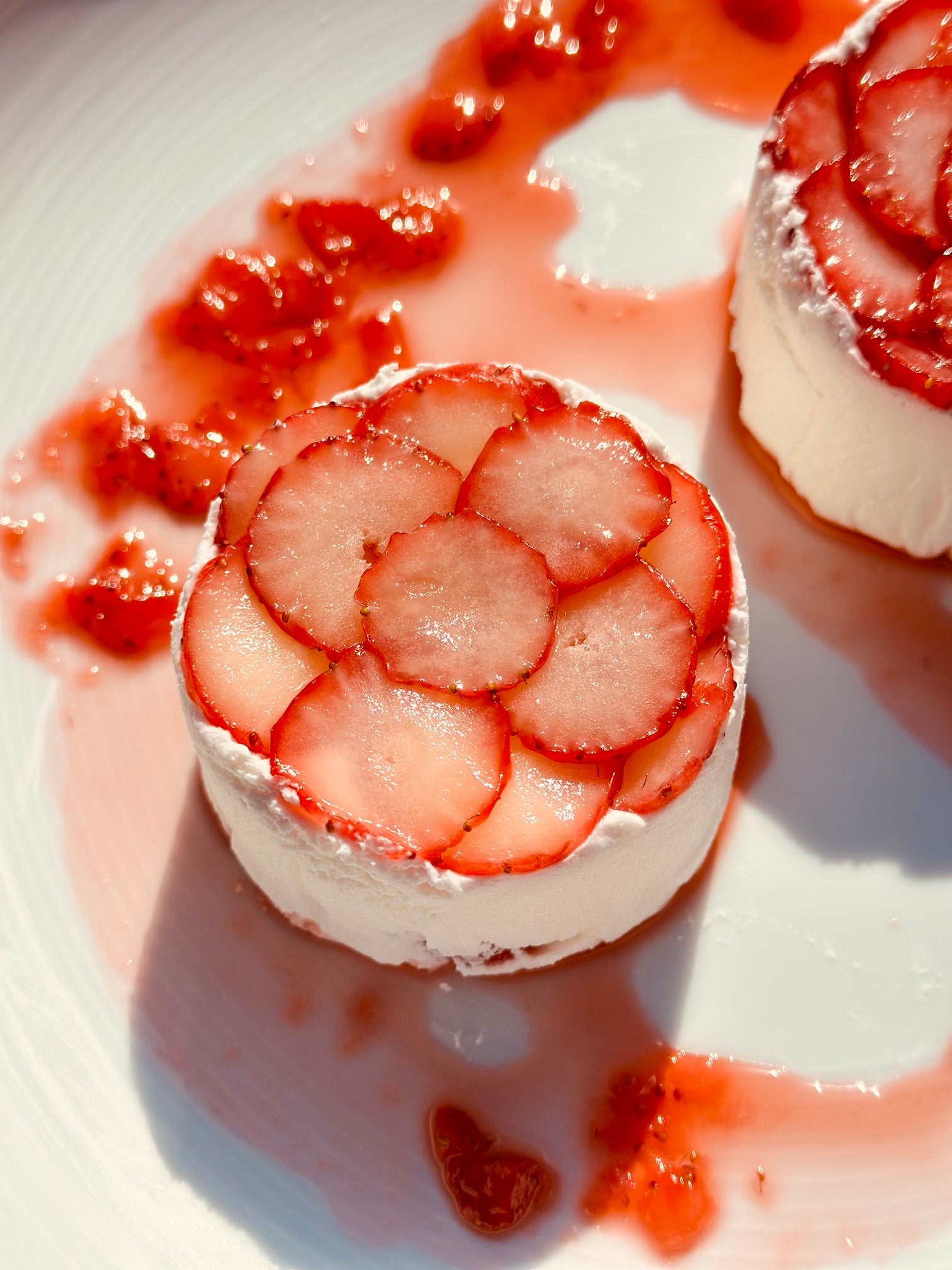 朝摘みイチゴ のクリームチーズ (トリプルフロマージュ)